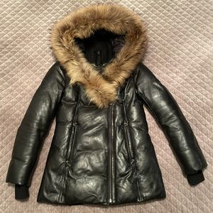 Mackage Ingrid Leather Jacket - Large